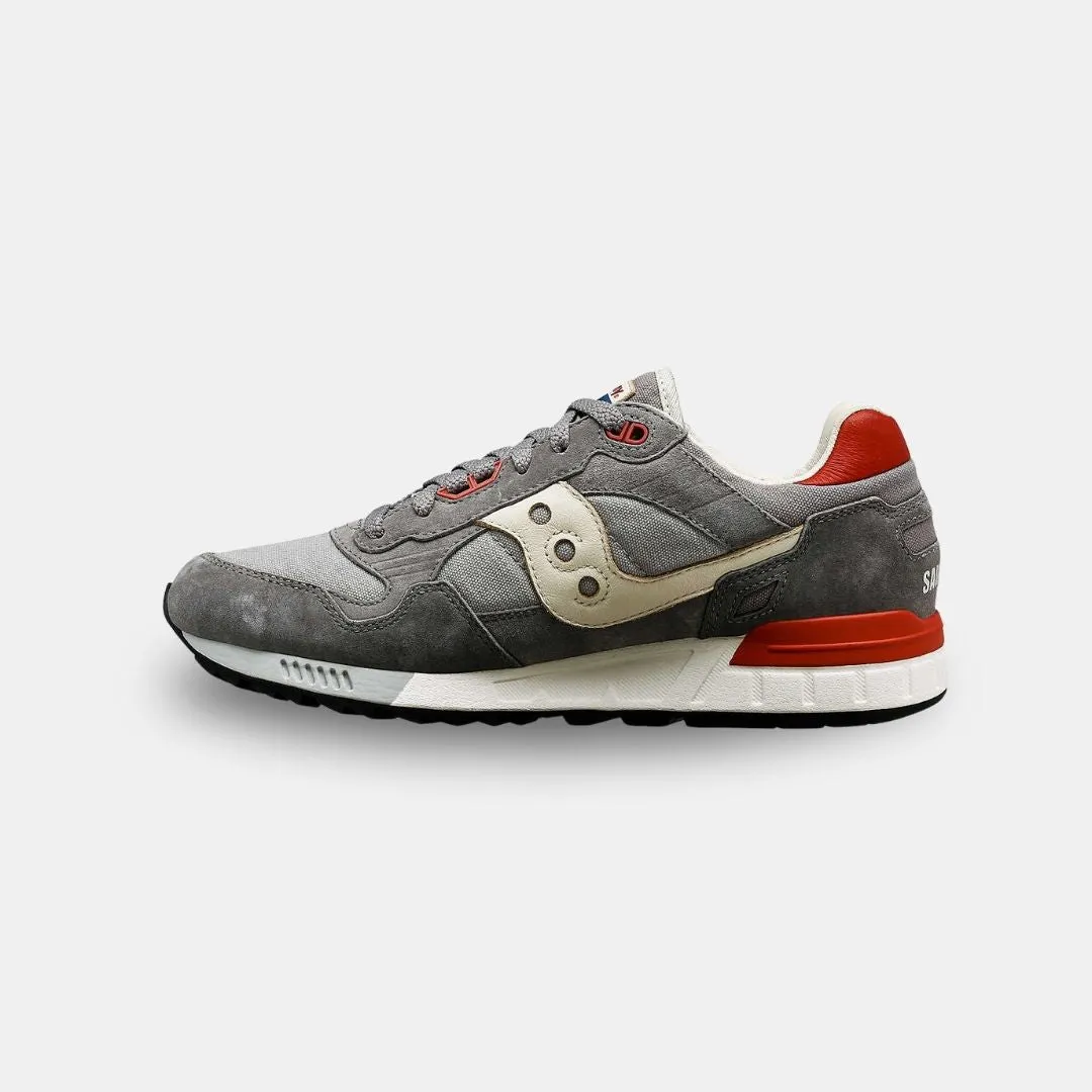 Saucony Shadow 5000 Men's Stonewash Grey Red